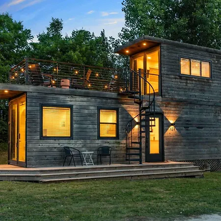 Stunning 2-Story Container Home With Rooftop Terrace